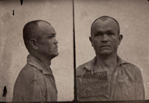 Рудольф Колек після арешту в СРСР, куди він втік з Підкарпатської Русі від переслідувань з боку угорської держбезпеки
