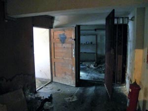 Підвальні приміщення вілли по вул. Делостржелецка, 11 у Празі, що служили камерами радянської слідчої в'язниці СМЕРШ в 1945 році