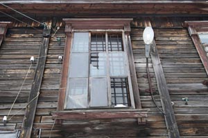 Следственная тюрьма 1-го отделения Печорлага на 60—70 заключенных, один из последних памятников политических репрессий в Печоре. 2016 год