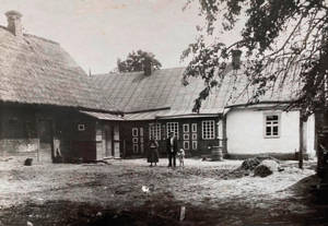 Садиба чеської родини Блага у селі Високе Чеське, 1930.