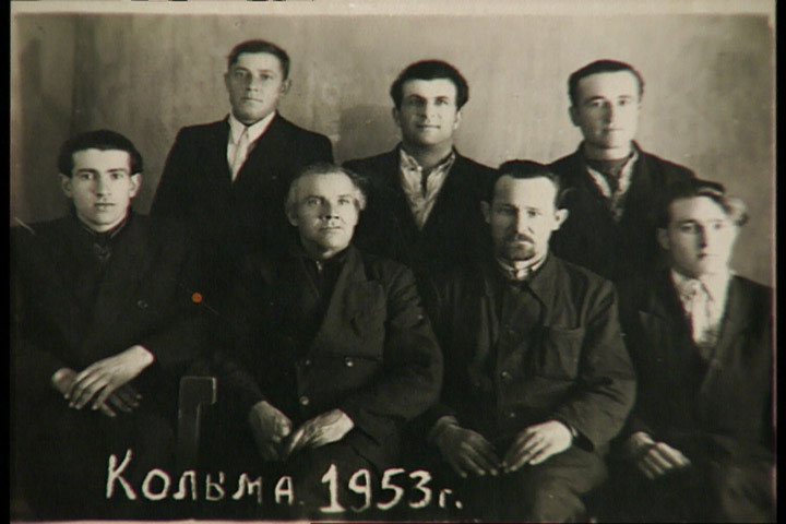 Ernest Breiner (vlevo) na Kolymě po propuštění z Gulagu