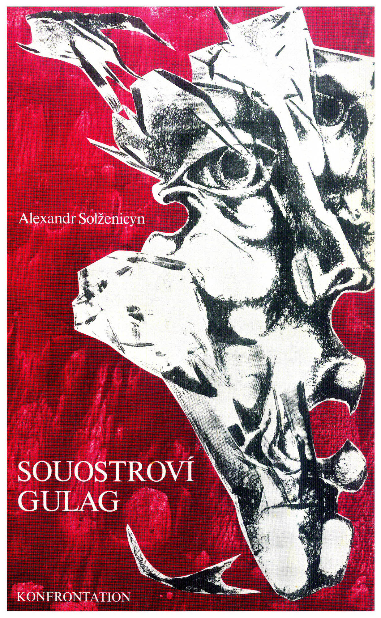 Obálka druhého dílu českého vydání Souostroví Gulag z exilového nakladatelství Konfrontace. Repro: Libri prohibiti