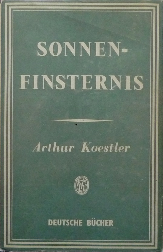 První německé vydání díla A. Koestlera. Zdroj: cechoslovacivgulagu.cz