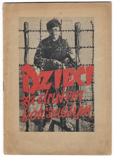 Soloněvičova polsky vydaná kniha Děti za ostnatým drátem. Zdroj: cechoslovacivgulagu.cz